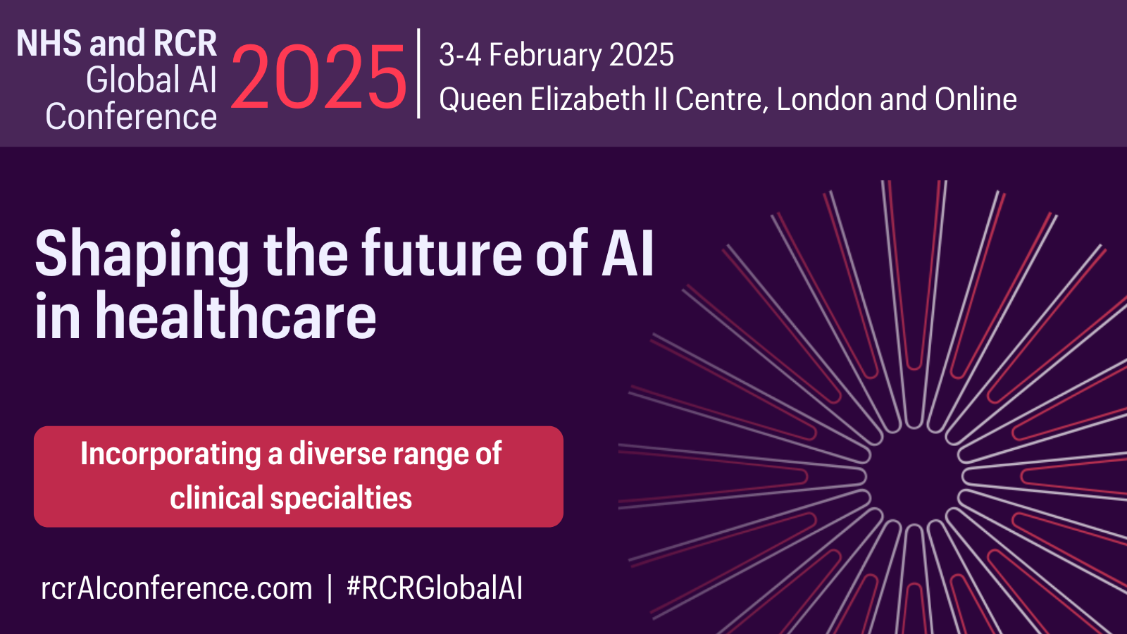 NHS and RCR Global AI Conference 2025